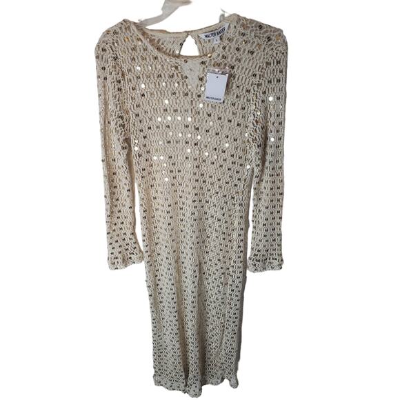 Walter Baker Coco Dress, Natural Color, Size Large - Picture 1 of 6